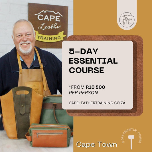 5-Day Leather Craft Course in Cape Town: Get Training and Tools for Leatherwork - We Tour All Over South Africa!