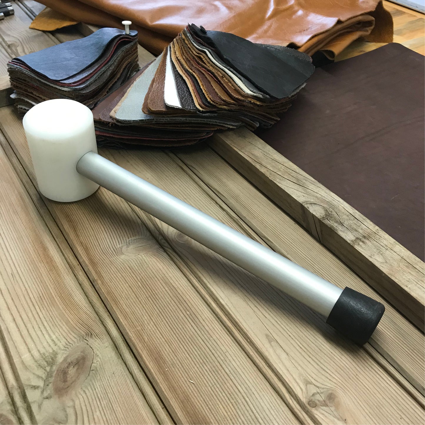 leathercraft tools, craft mallet, leather hammer, custom made leathercraft tools