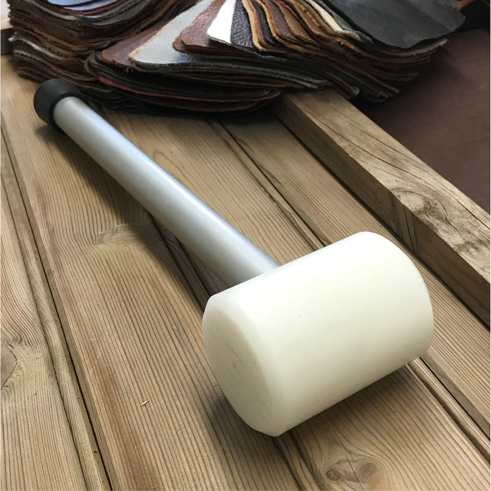 Leather craft mallet, custom made leathercraft tools Leather hammer